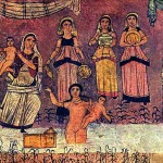 Moses_from_river.Dura_Europos_fresco_